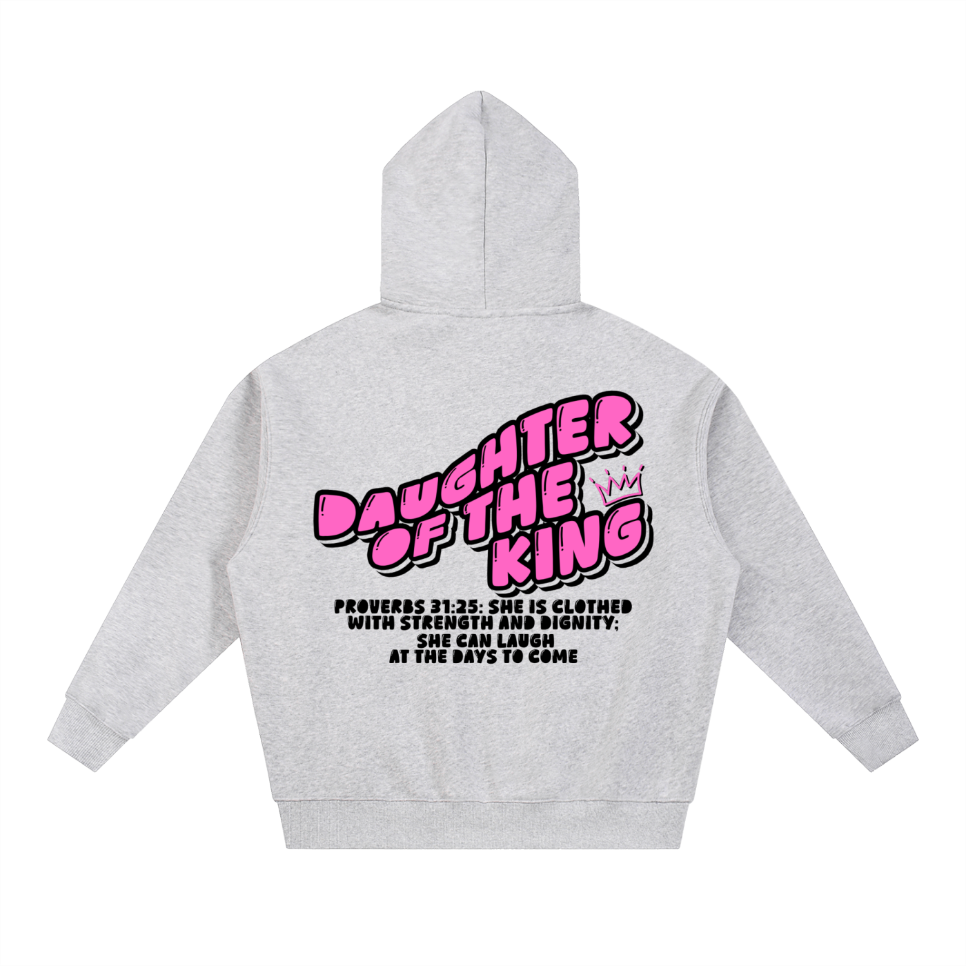 DOTK Oversized Fleeced Zip Hoodie