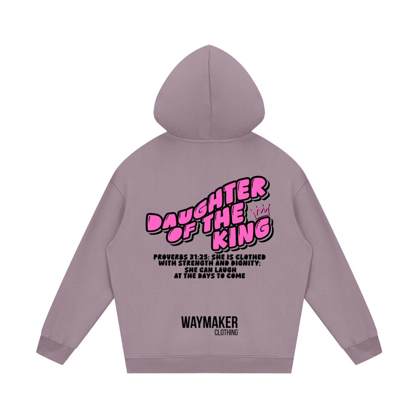 Daughter Of The King Adult Fleeced Hoodie