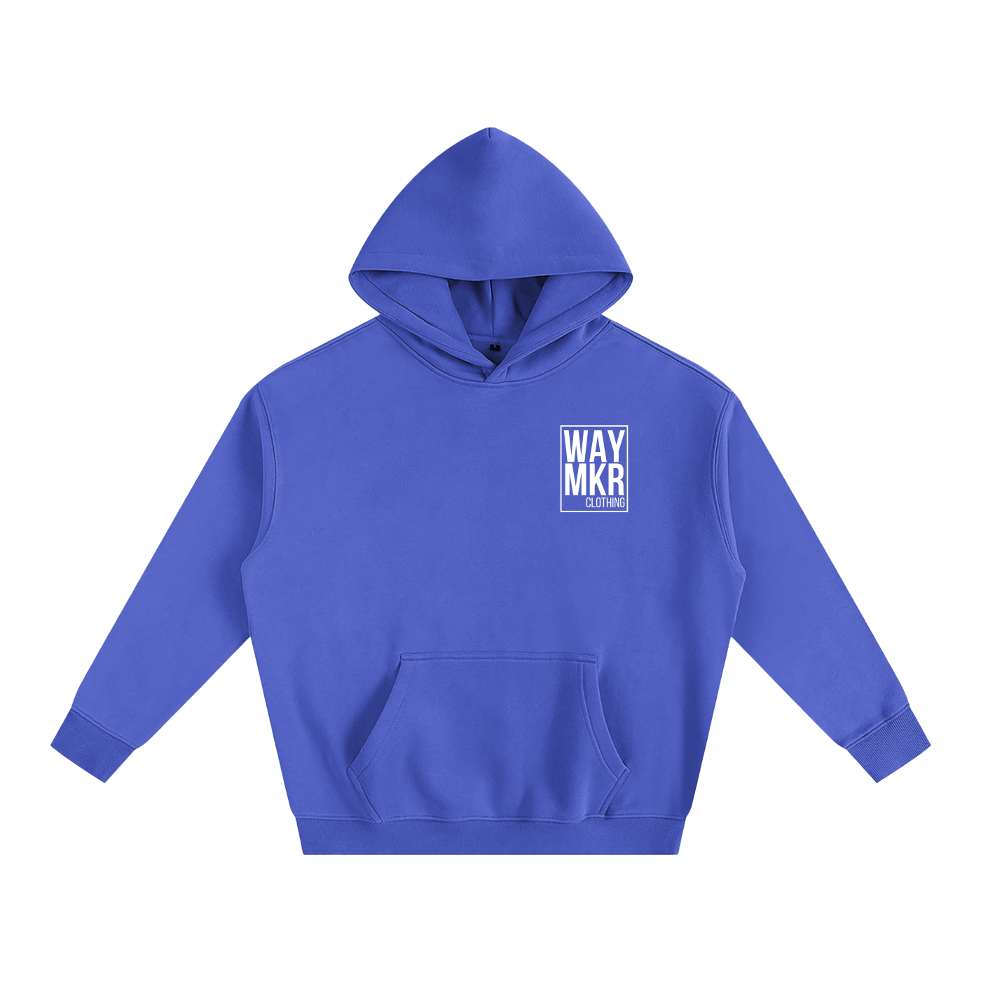 Fleeced COG Oversized Essential Hoodie (Blue)