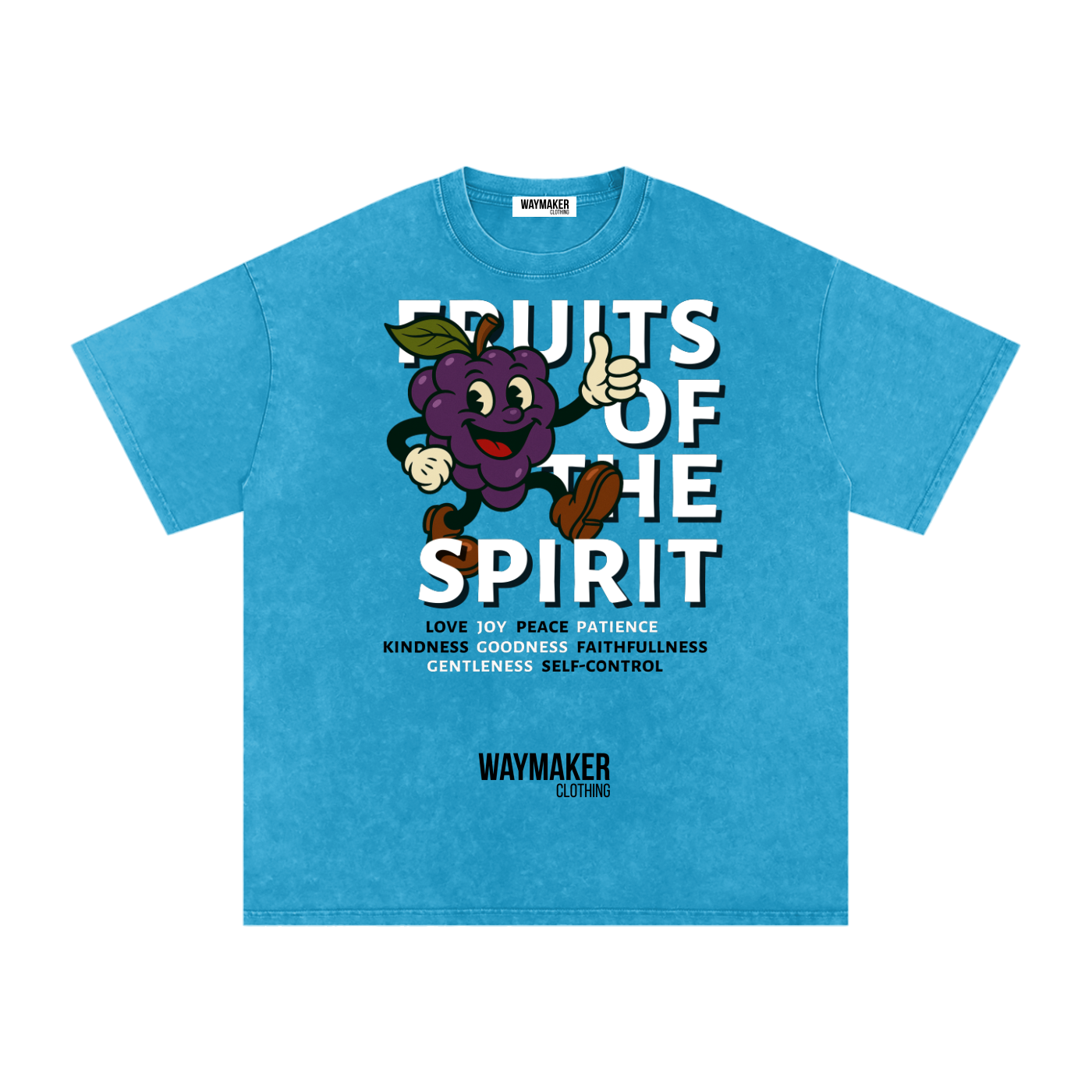 Grape (Front Print) Fruits Of The Spirit Tee