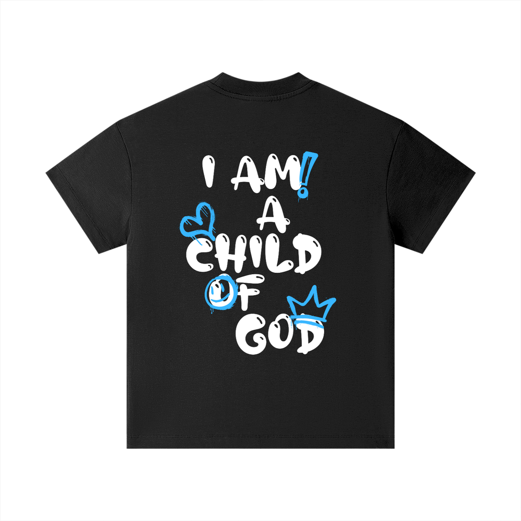 Youth Child of God Spray-paint (Blue-White)