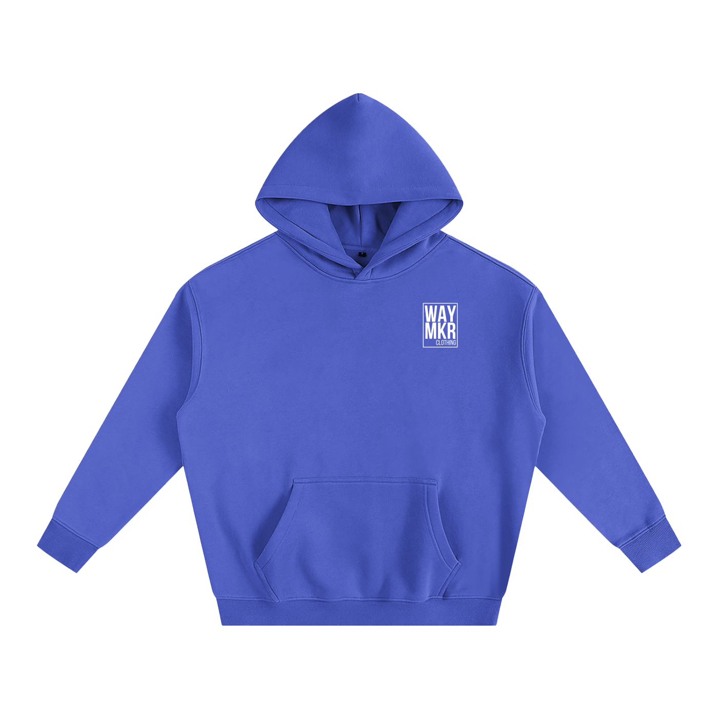 Fleeced COG Oversized Essential Hoodie (Blue)