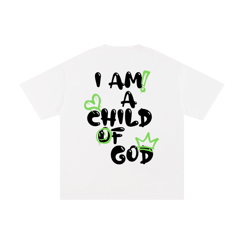 Adult Child of God T-Shirt (Green-Black)