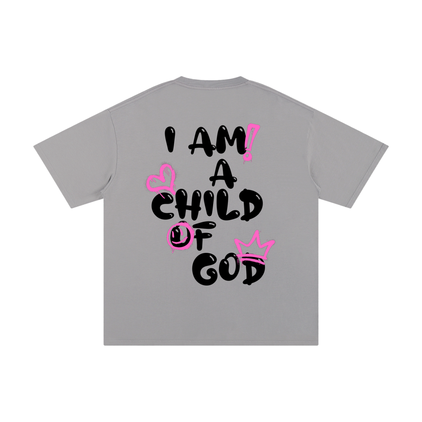 Adult Child of God Spray-paint (Pink-Black)