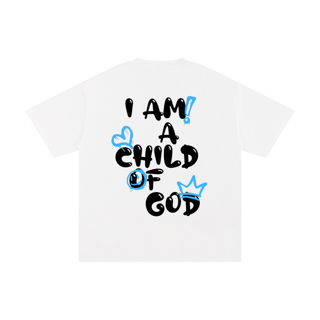 Adult Child of God T-Shirt (Blue-Black)