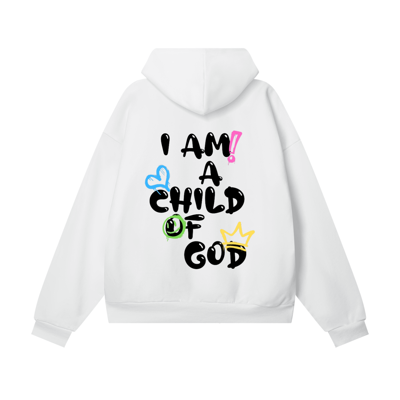 Adult Child Of God Spray-Paint Hoodie (All Colour)