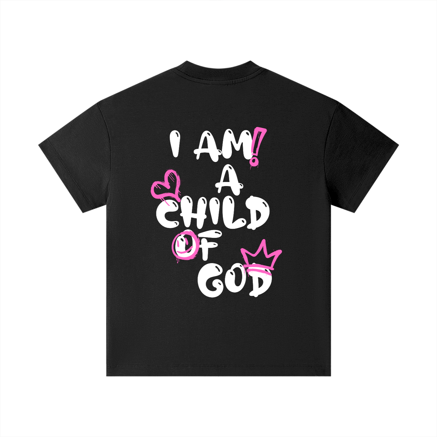 Youth Child of God Spray-Paint (Pink-White)