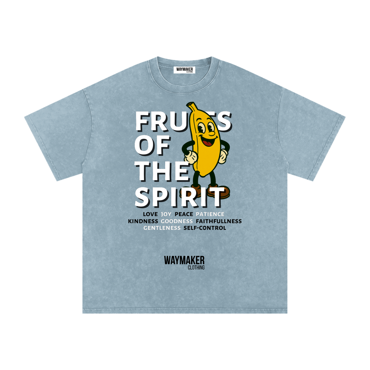 Banana (Front Print) Fruits Of The Spirit Tee