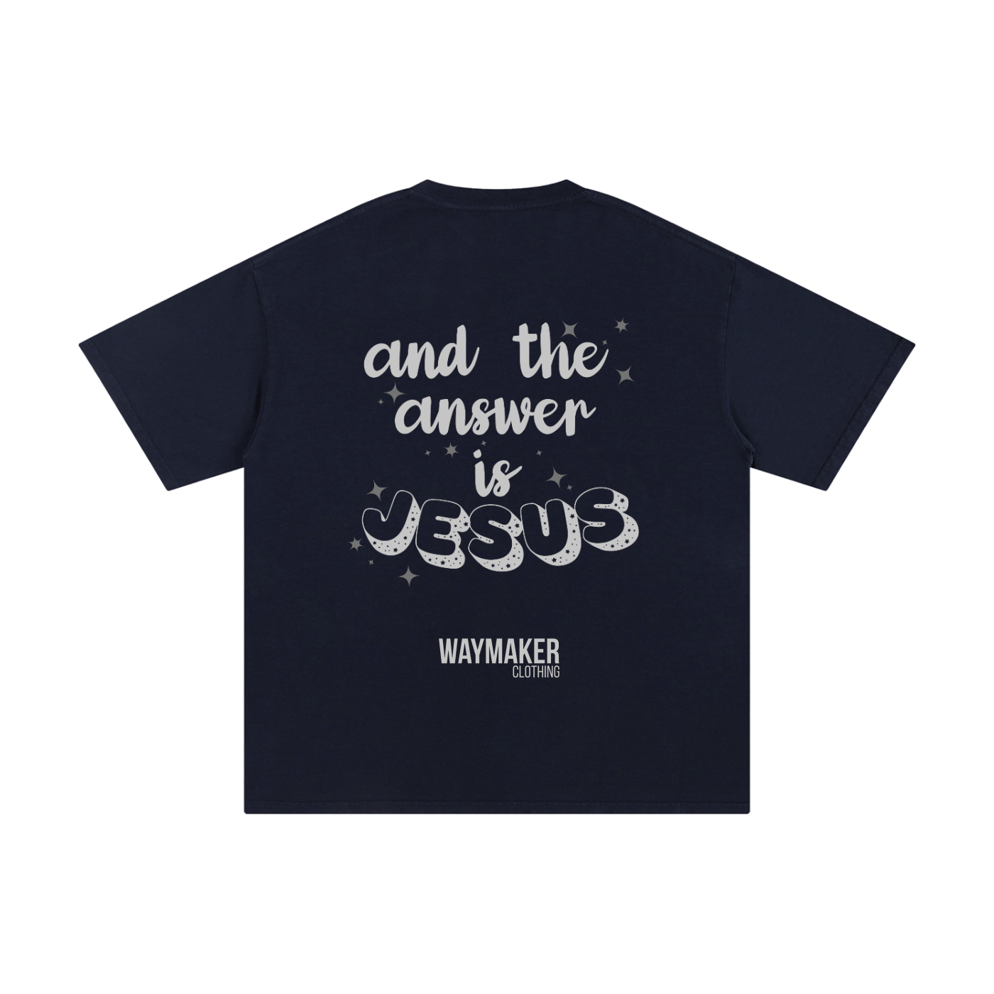 Adult Answer Is Jesus T-Shirt