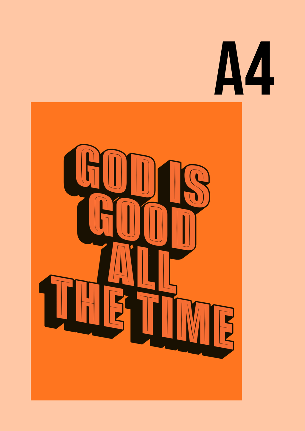 God Is Good Print