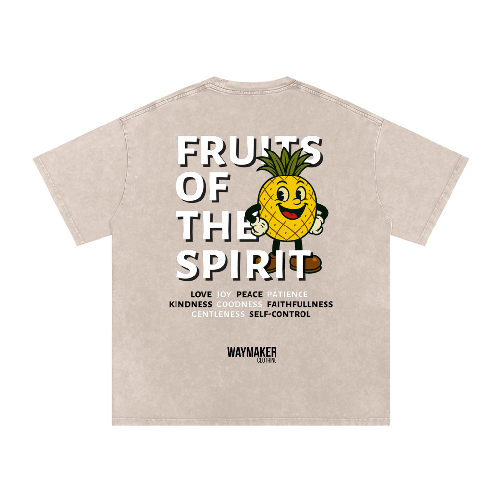Pineapple (Back Print) Fruits Of The Spirit Tee