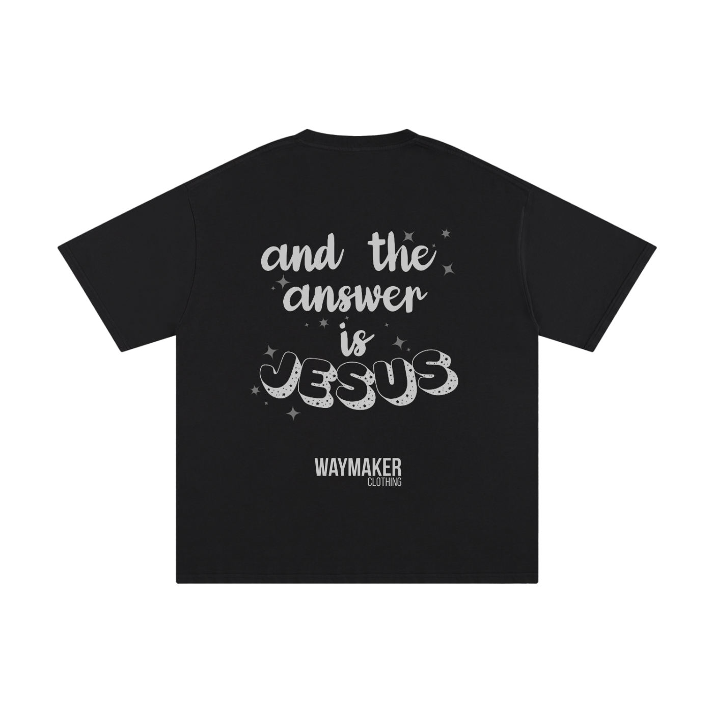 Adult Answer Is Jesus T-Shirt