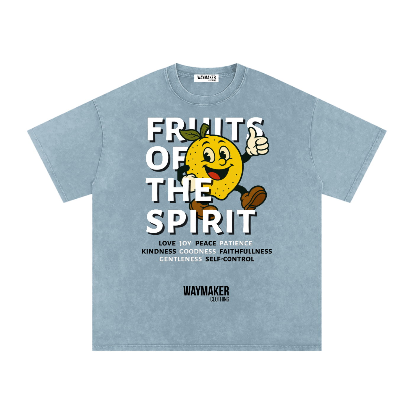 Lemon (Front Print) Fruits Of The Spirit Tee