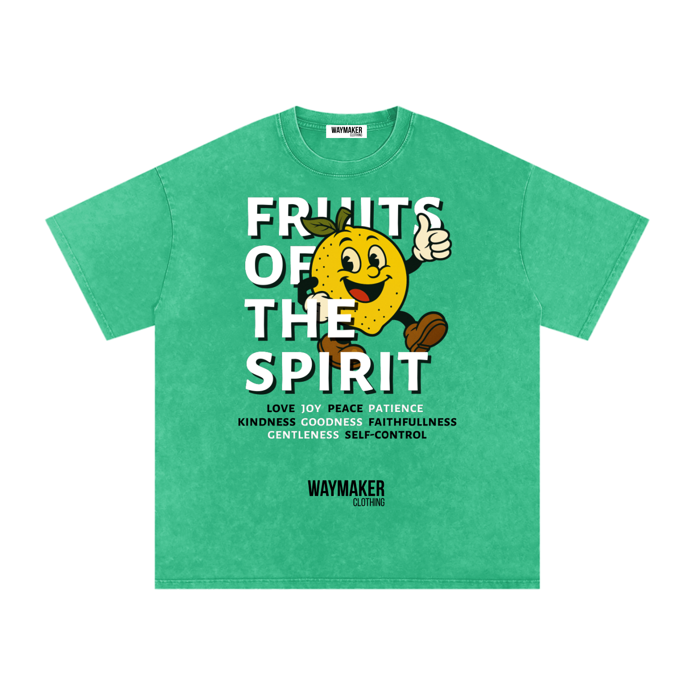 Lemon (Front Print) Fruits Of The Spirit Tee