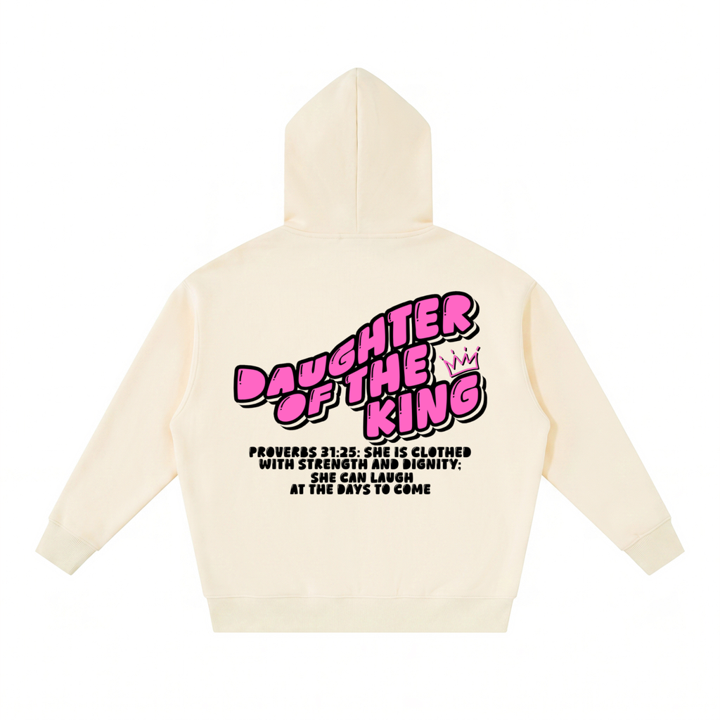 DOTK Oversized Fleeced Zip Hoodie