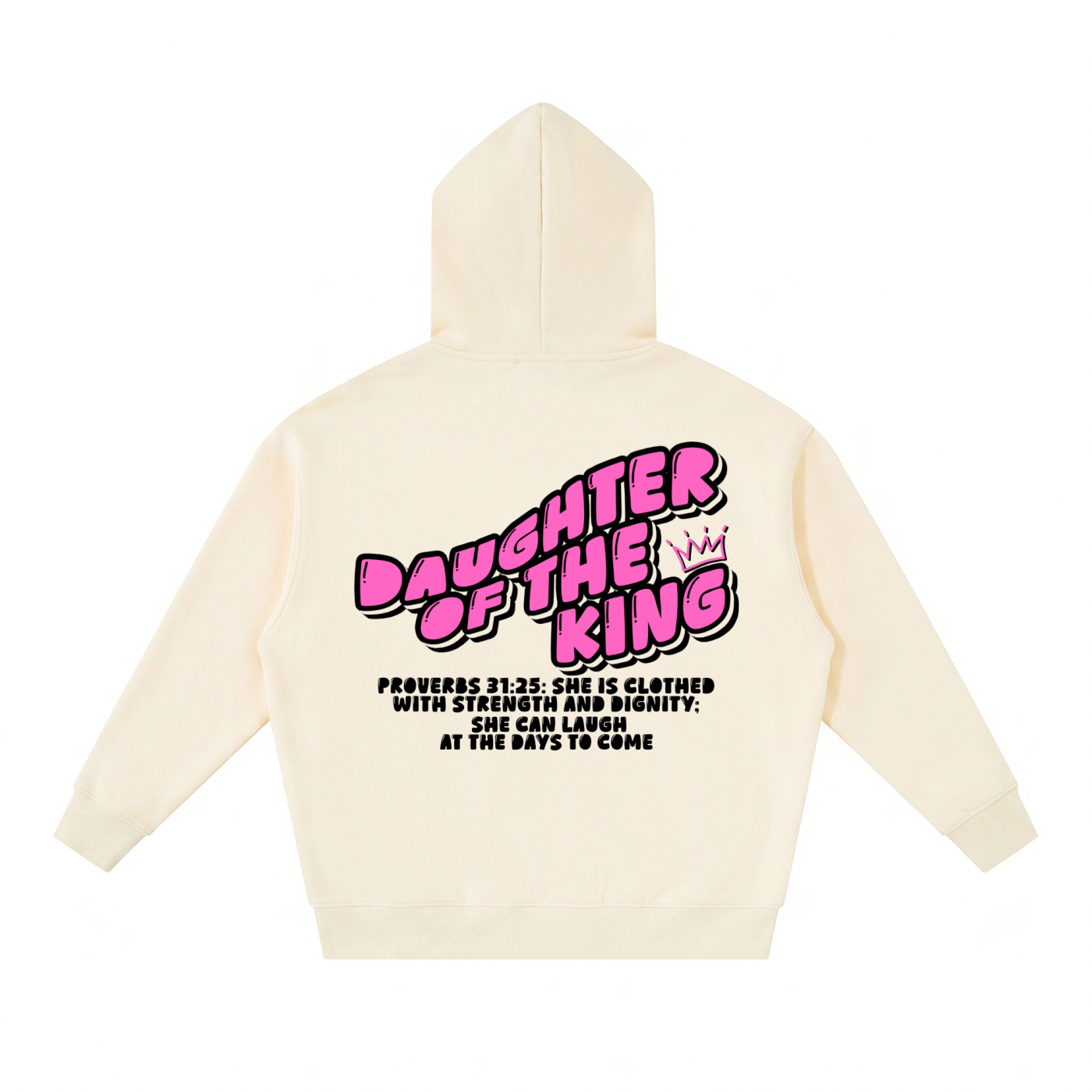 DOTK Oversized Fleeced Zip Hoodie