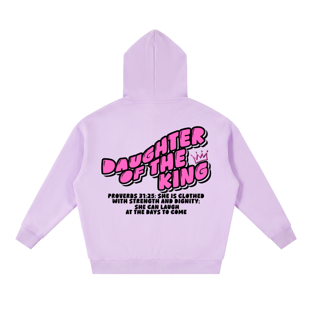 DOTK Oversized Fleeced Zip Hoodie