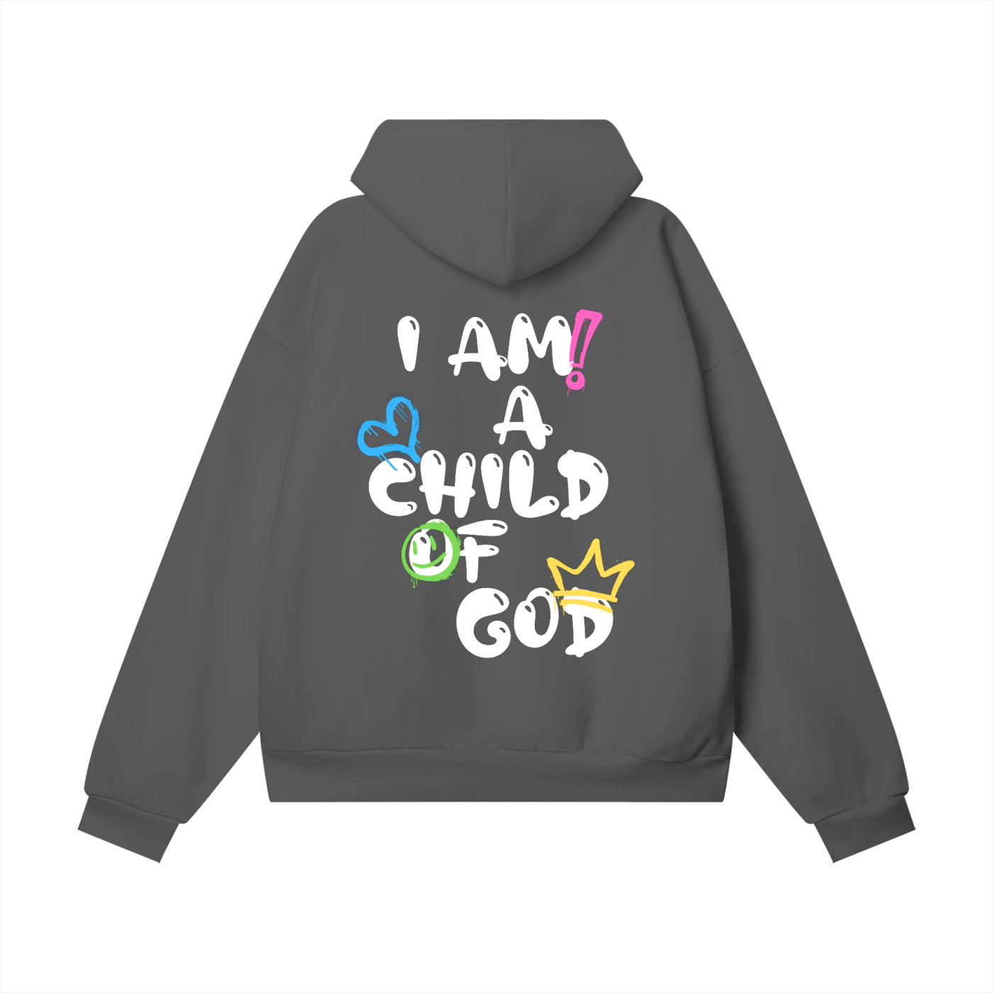 Child Of God Oversized Spray-Paint Hoodie (All Colour)