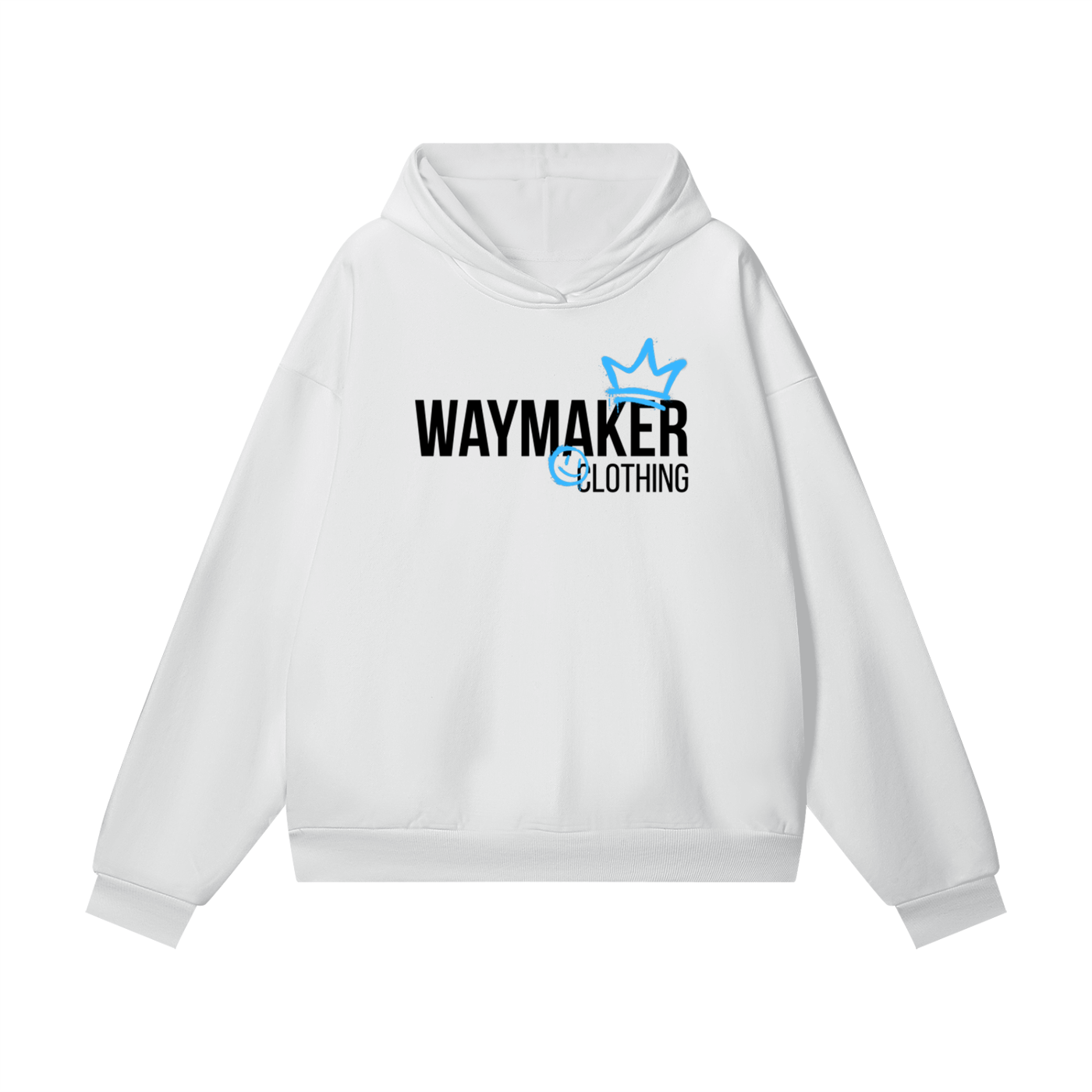 Child Of God Spray-Paint Hoodie (Blue-Black)