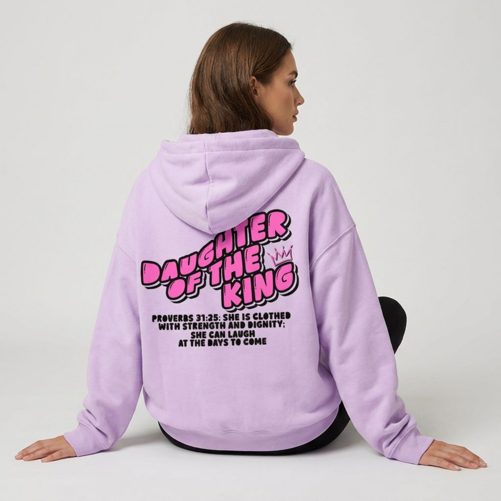DOTK Oversized Fleeced Zip Hoodie