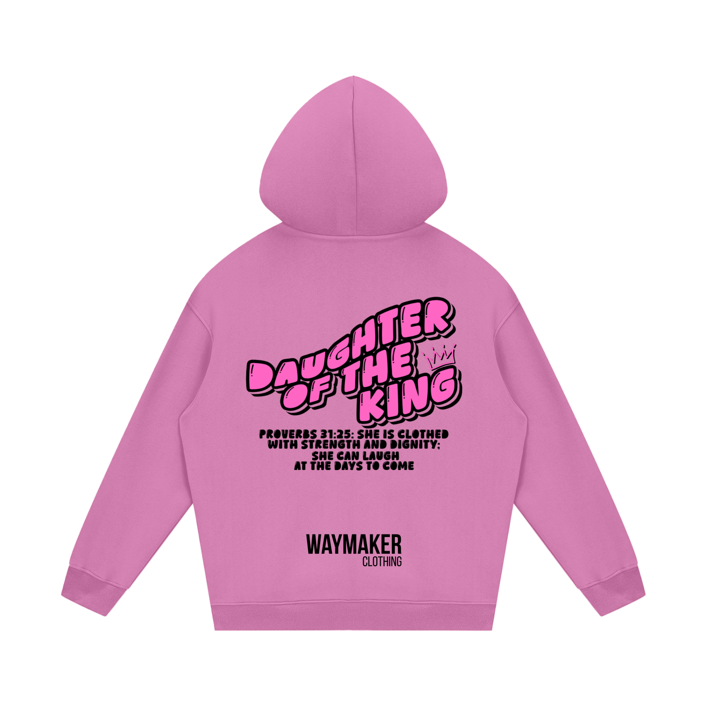 Daughter Of The King Adult Fleeced Hoodie
