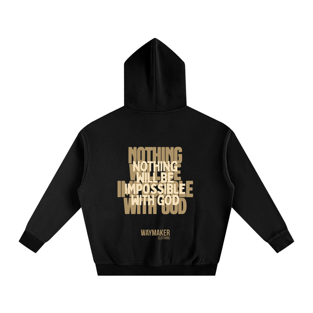 Nothing Is Impossible Oversized Hoodie