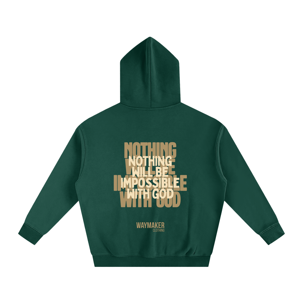 Nothing Is Impossible Oversized Hoodie