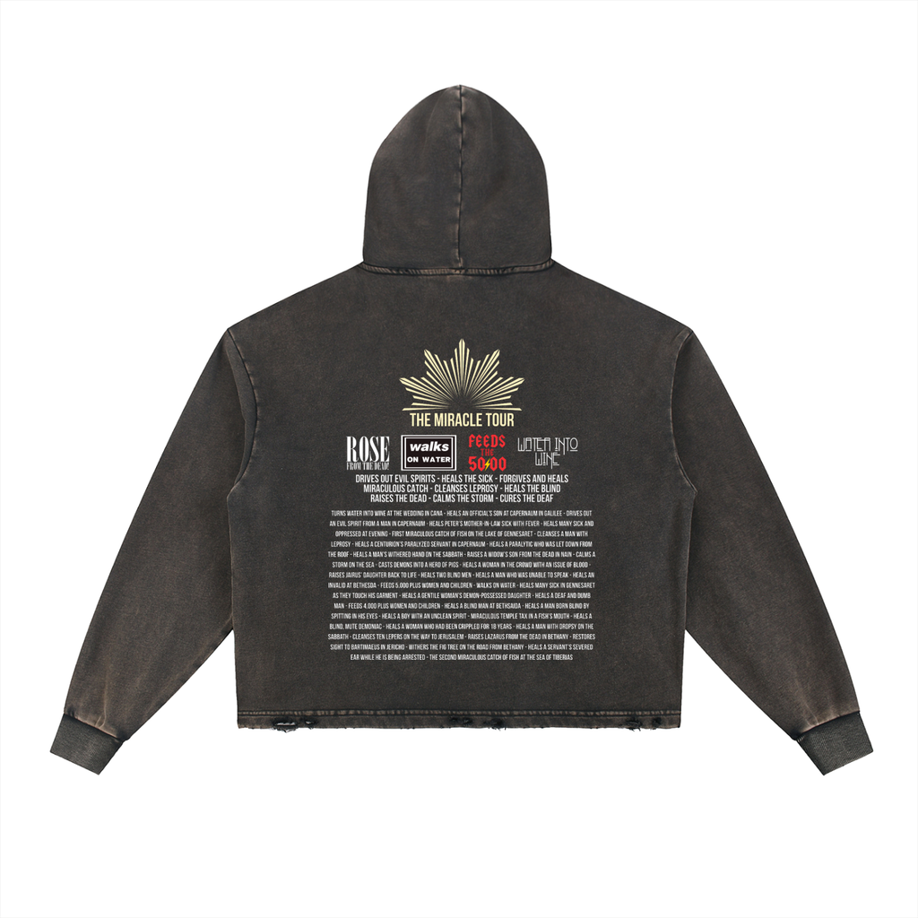 The Miracle Tour Rough Hoodie