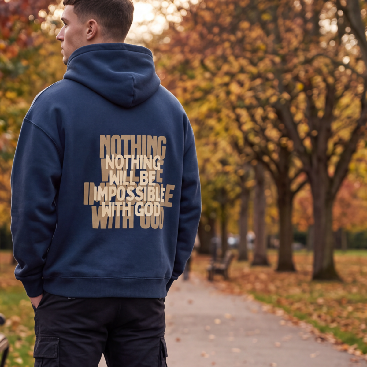 Nothing Is Impossible Oversized Hoodie