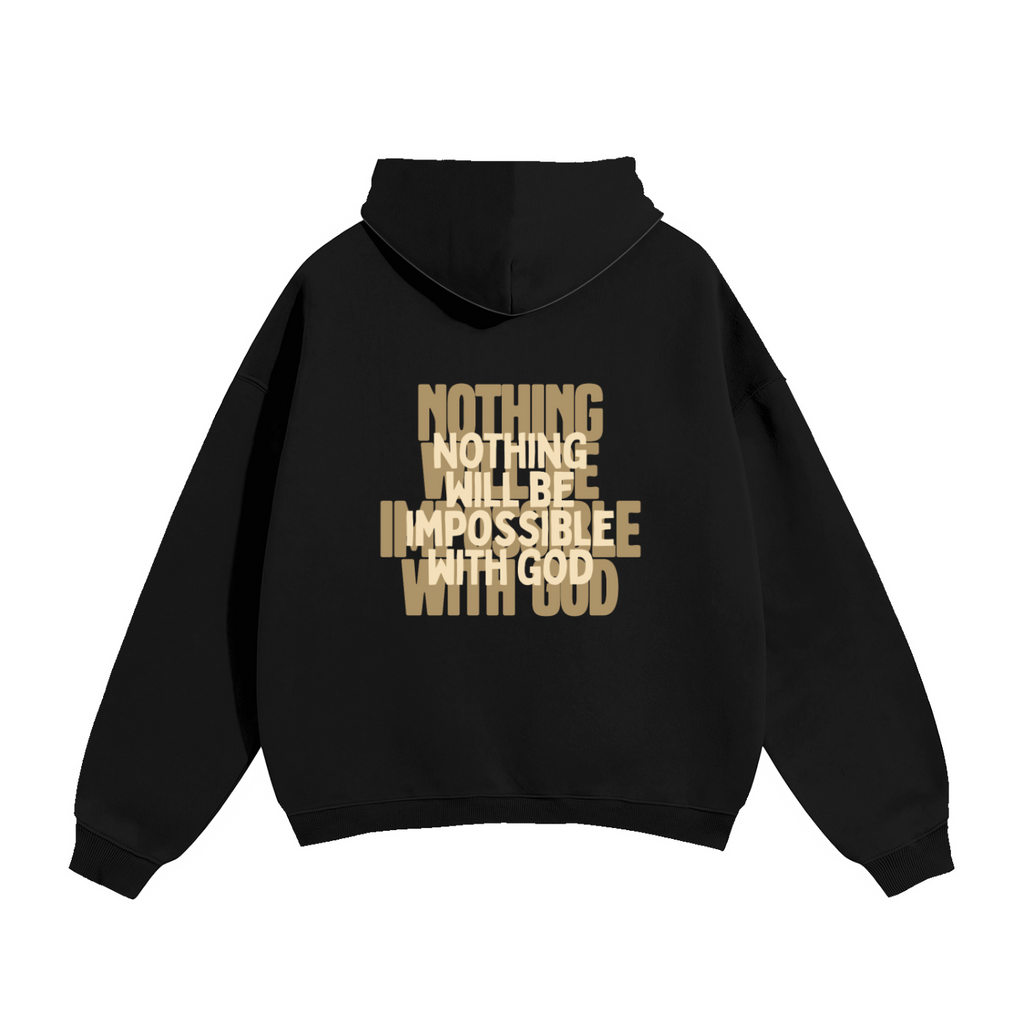 Nothing Is Impossible Oversized Hoodie