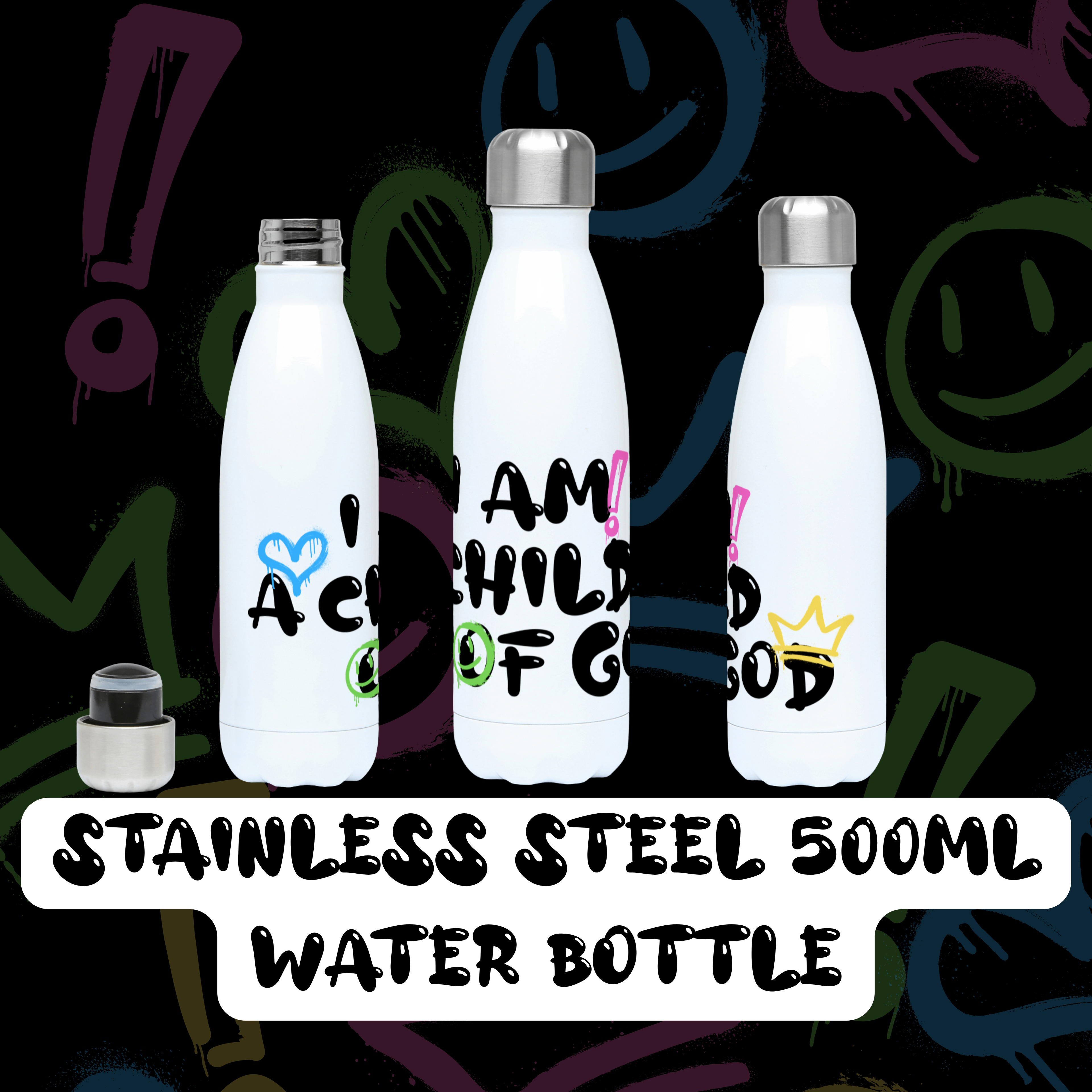 Child Of God 500ml Water Bottle