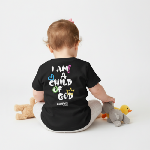 Child Of God Baby T-Shirt (Dark)