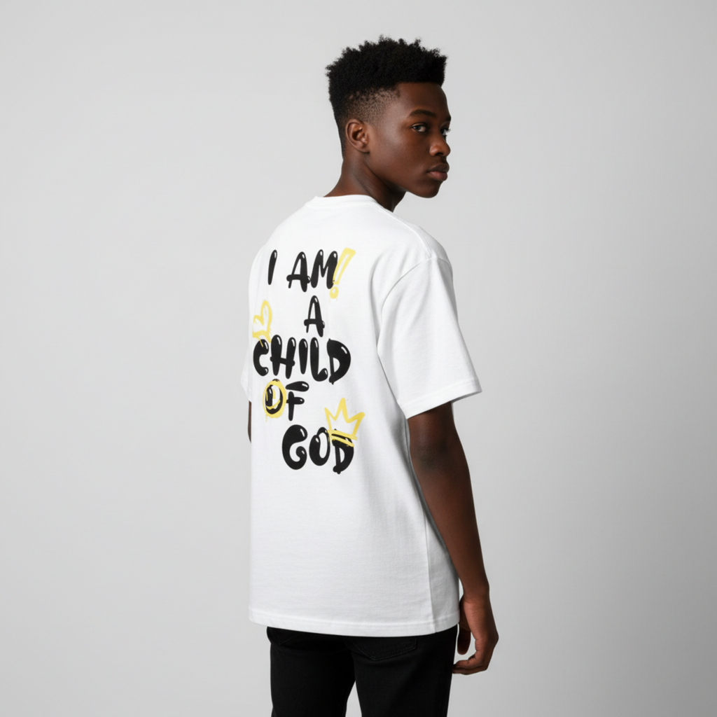 Youth Child of God Spray-paint (Gold-Black)
