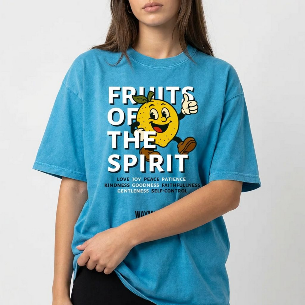 Lemon (Front Print) Fruits Of The Spirit Tee