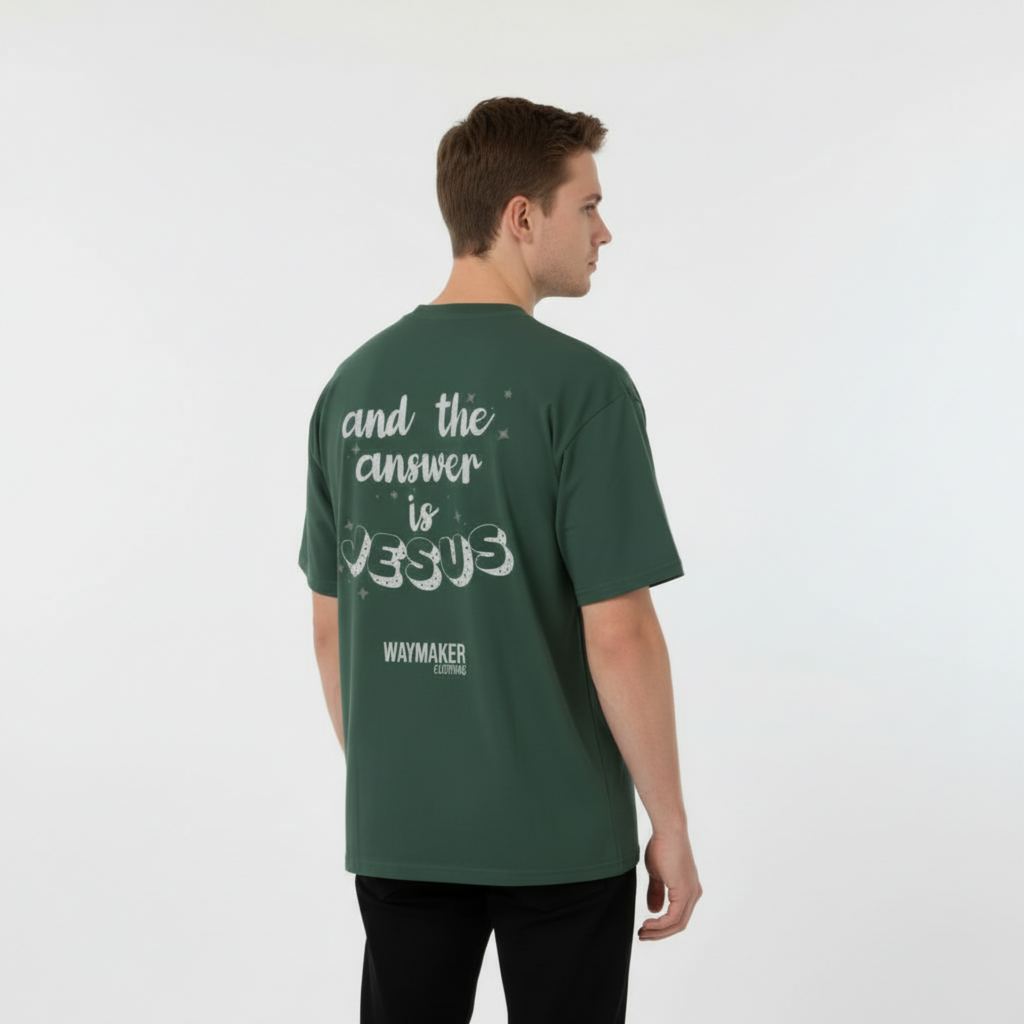 Adult Answer Is Jesus T-Shirt