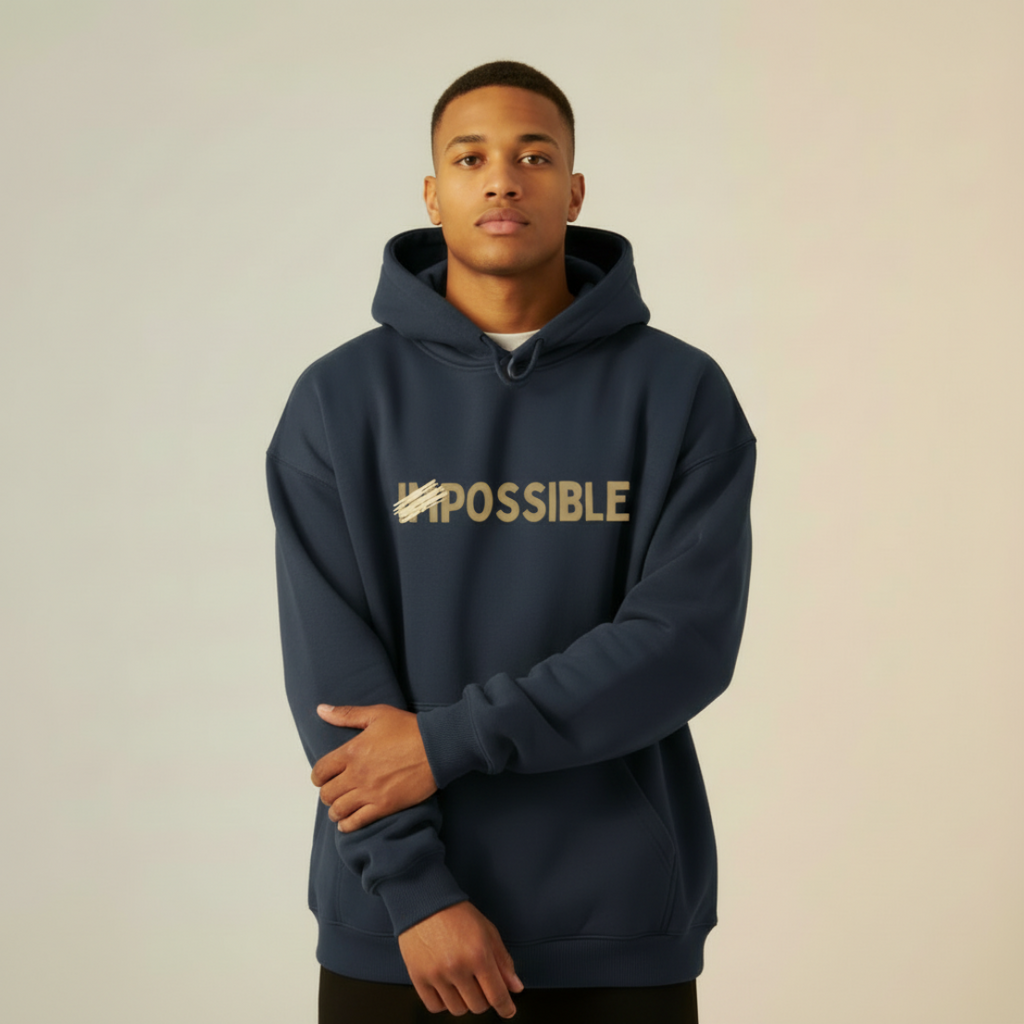Nothing Is Impossible Oversized Hoodie