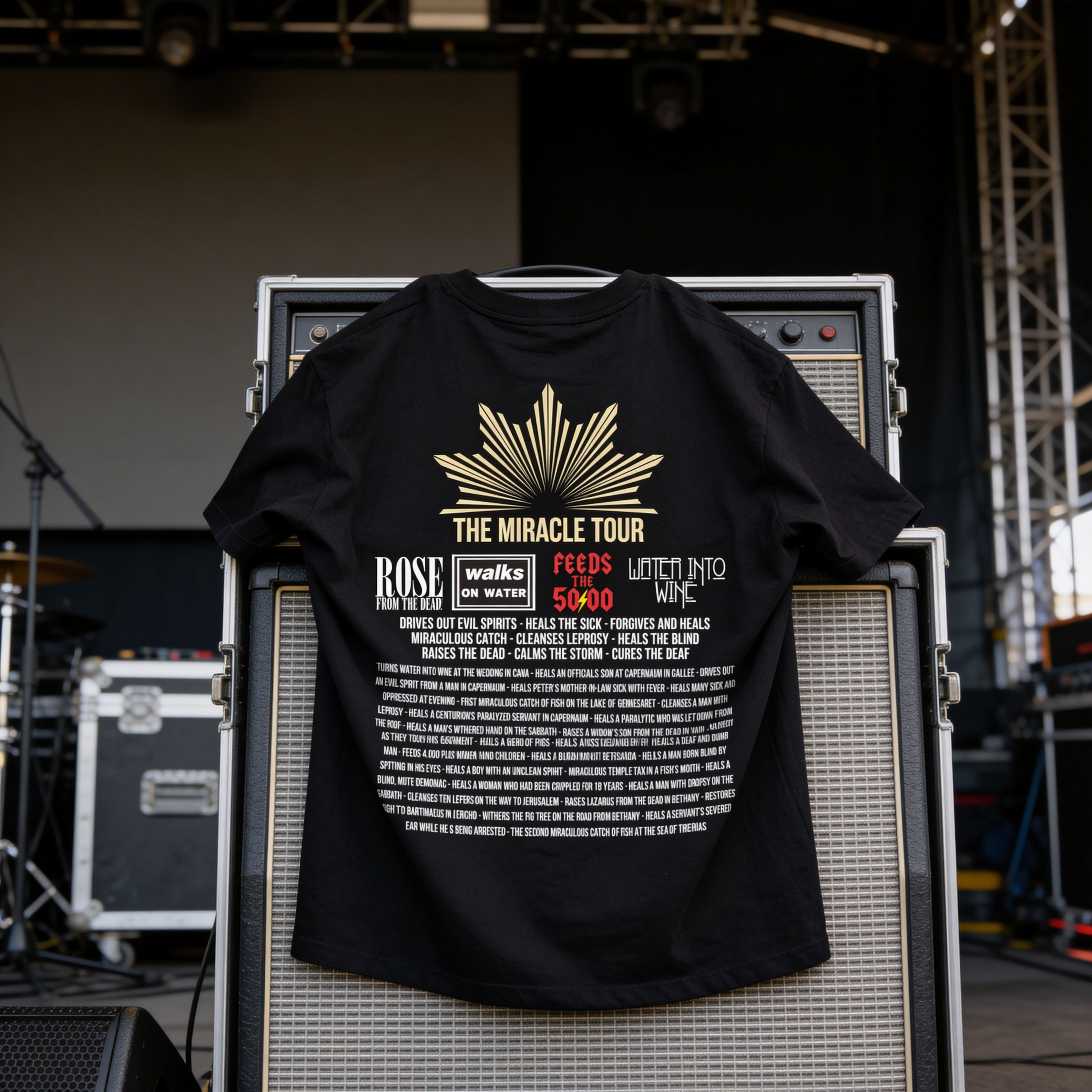 Adult The Miracle Tour T-shirt