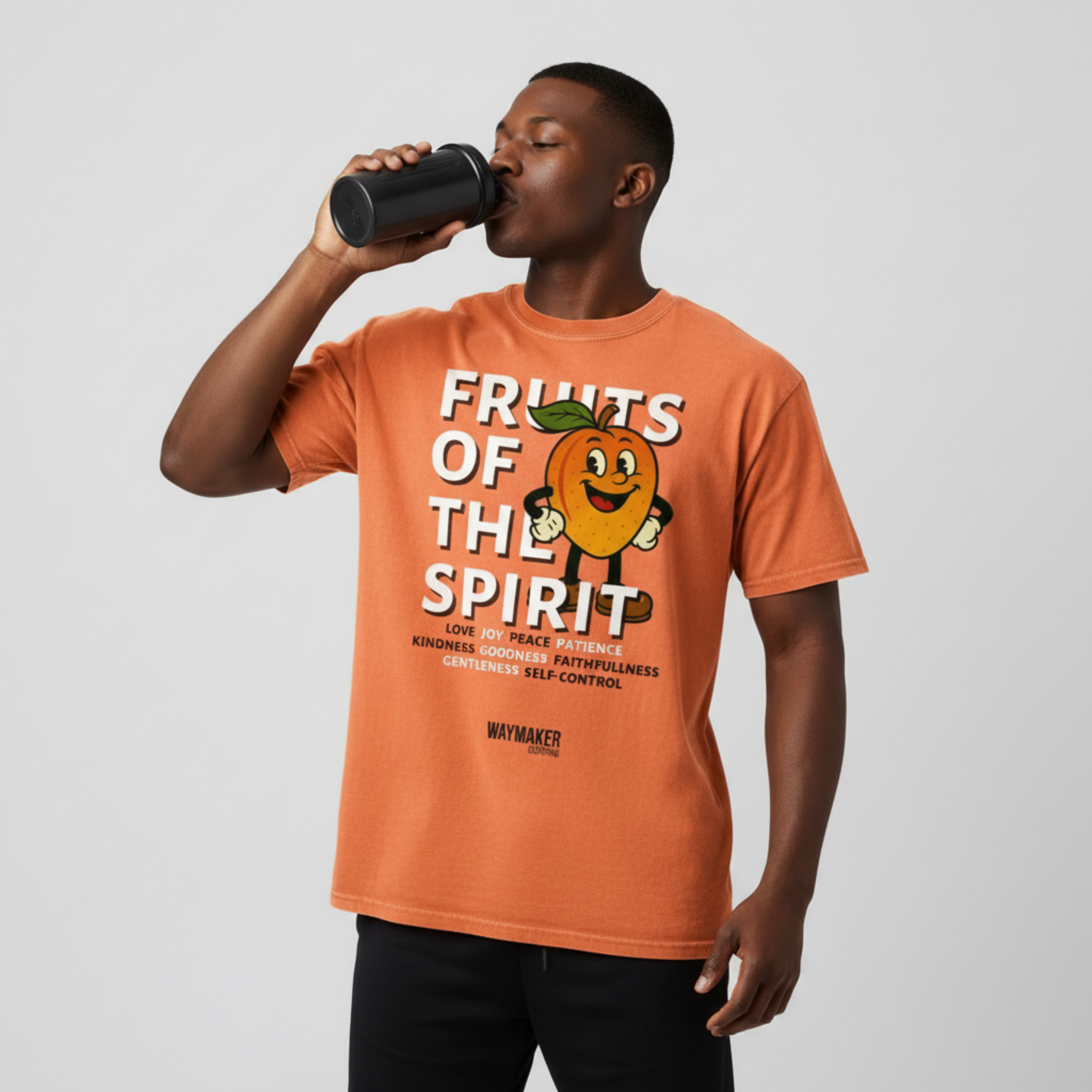 Mango (Front Print) Fruits Of The Spirit Tee