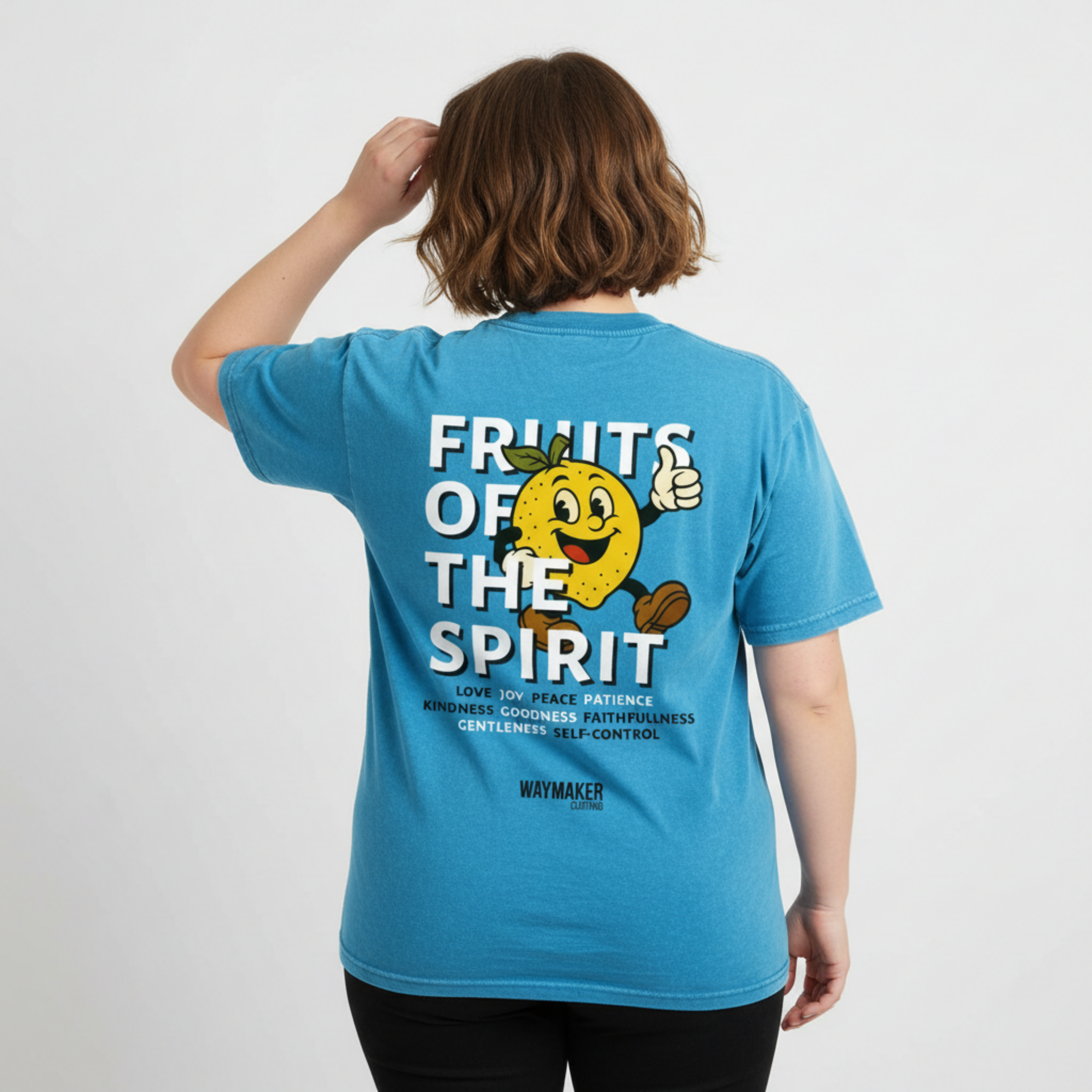 Lemon (Back Print) Fruits Of The Spirit Tee