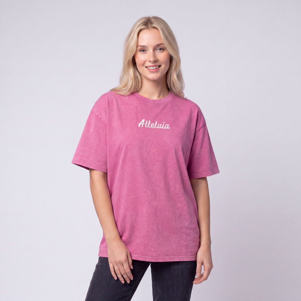 Alleluia Embroidered T-Shirt