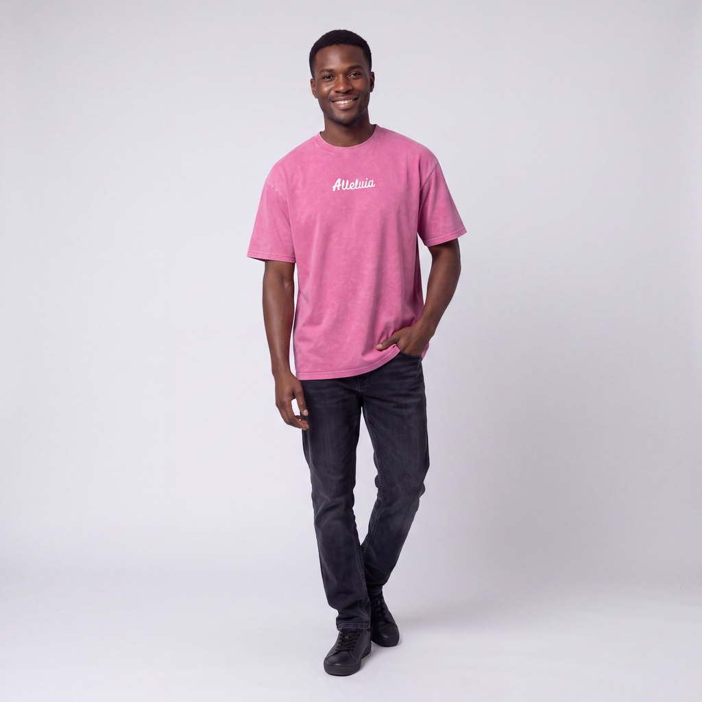 Alleluia Embroidered T-Shirt