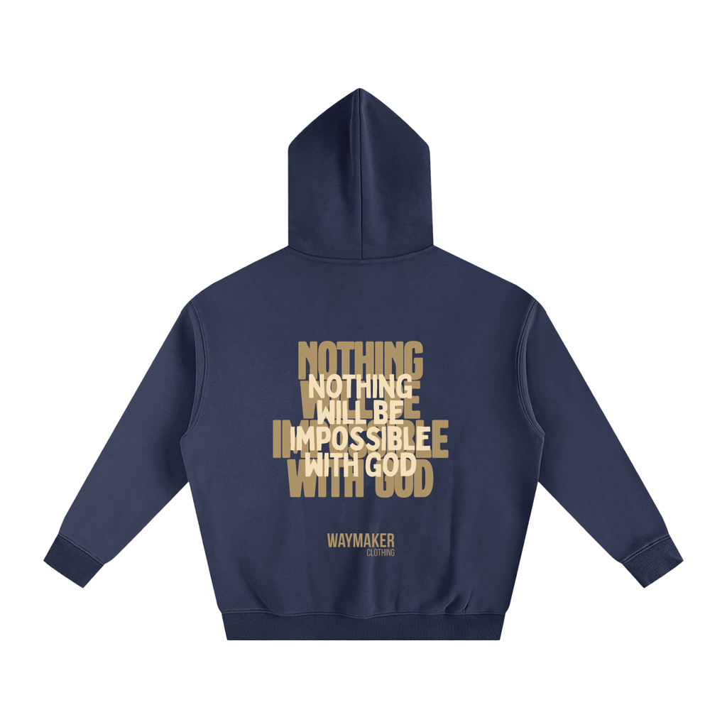 Nothing Is Impossible Oversized Hoodie