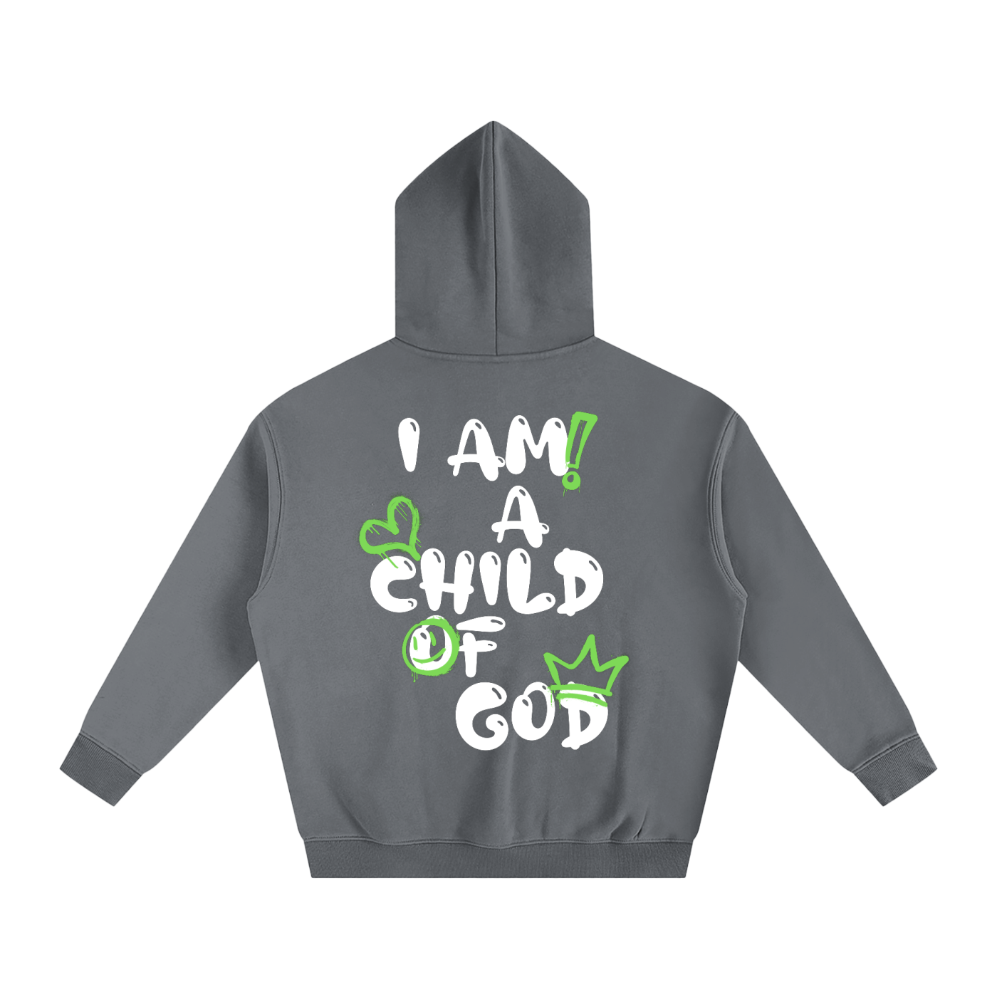 Fleeced COG Oversized Essential Hoodie (Green)