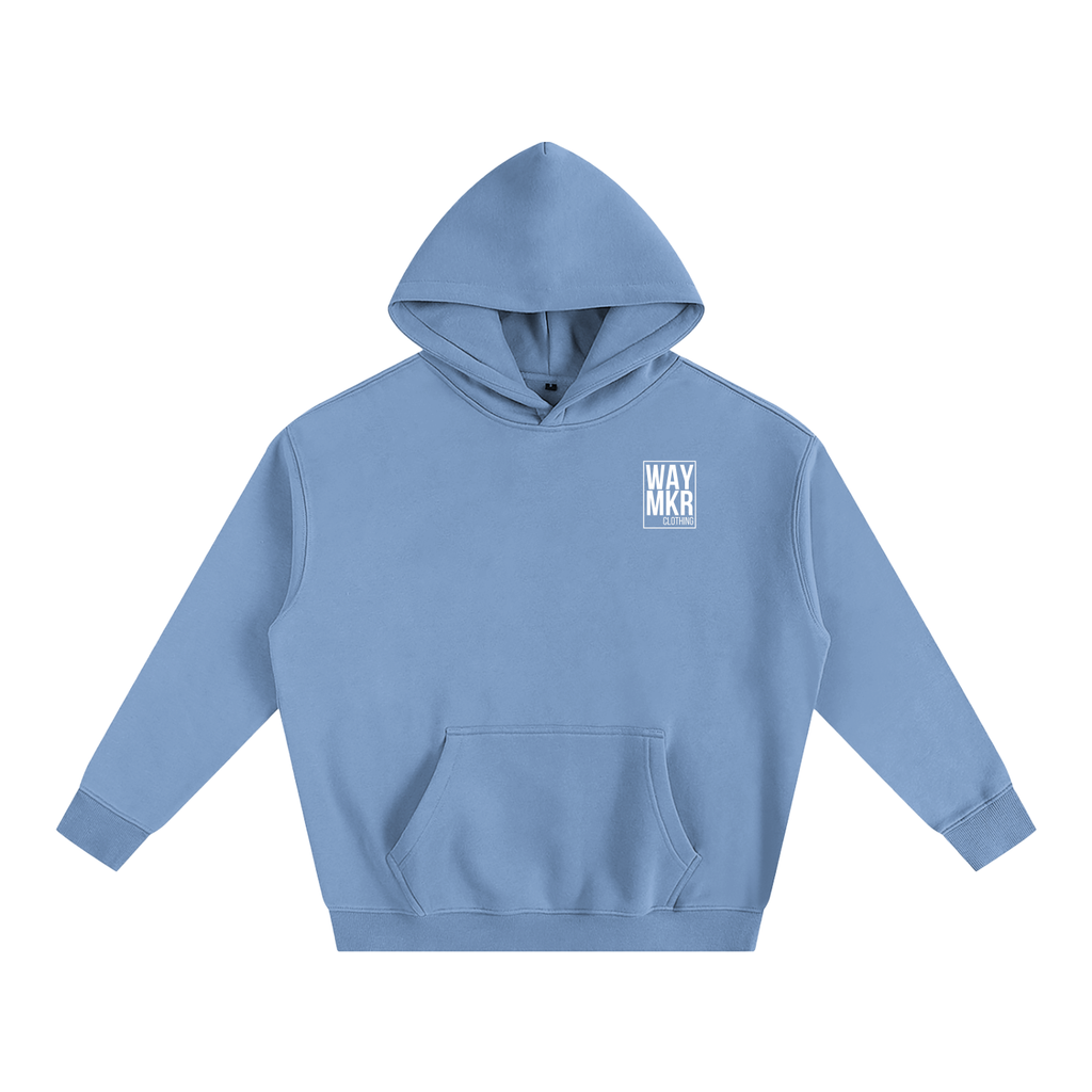 Fleeced COG Oversized Essential Hoodie (Blue)