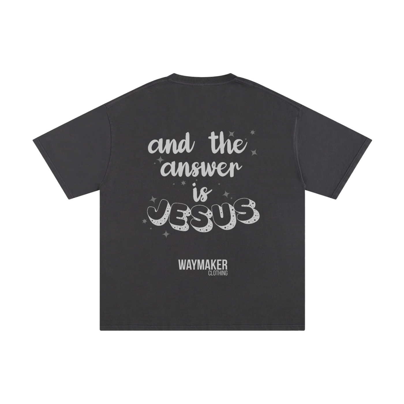 Adult Answer Is Jesus T-Shirt