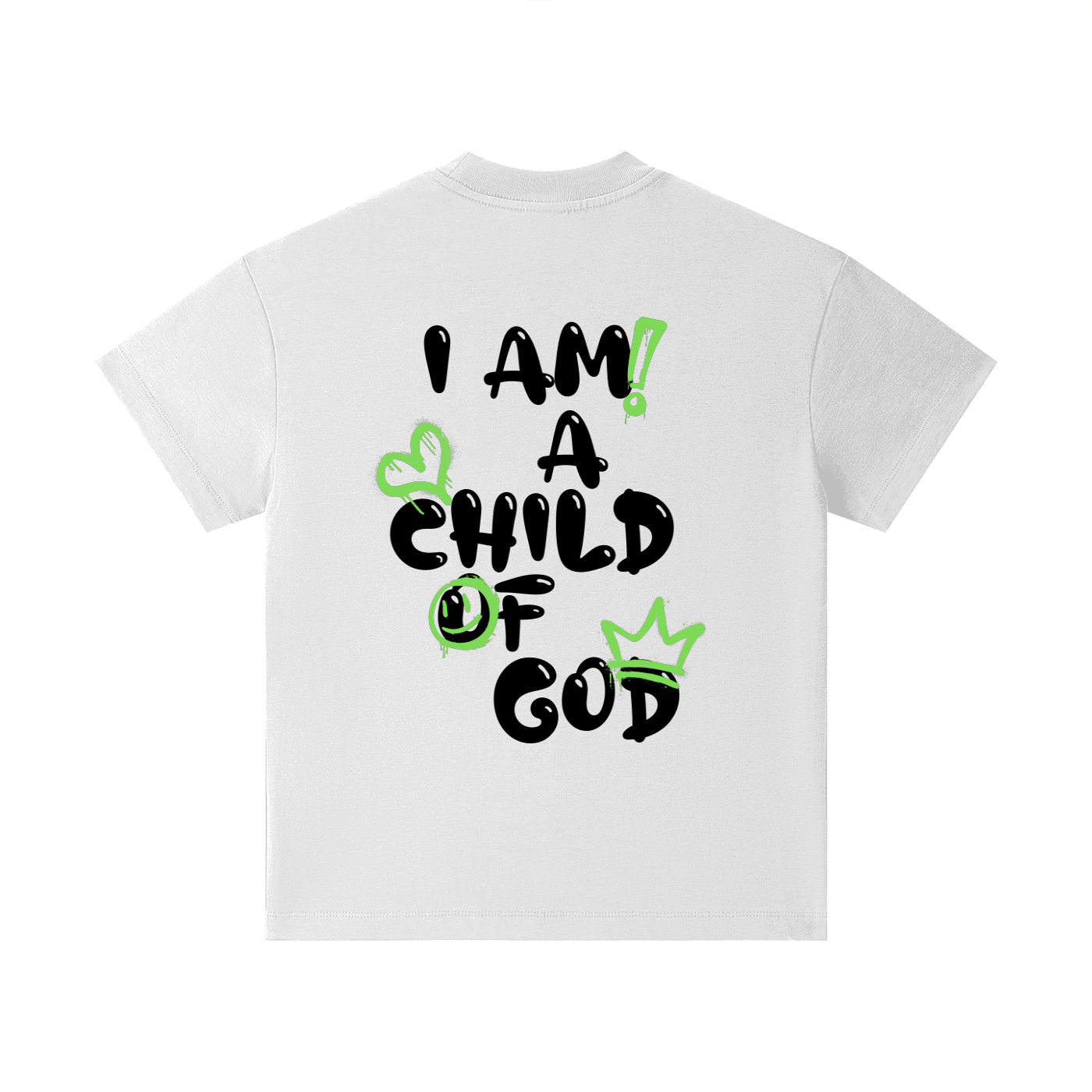 Youth Child of God Spray-paint (Green-Black)