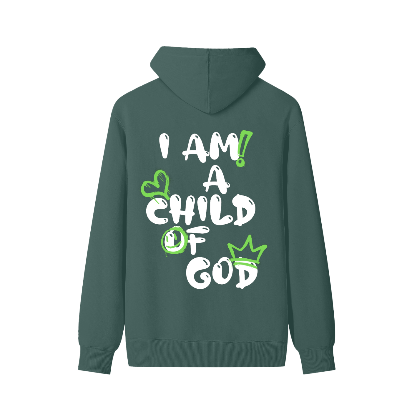 Child Of God Essential Hoodie (Green)