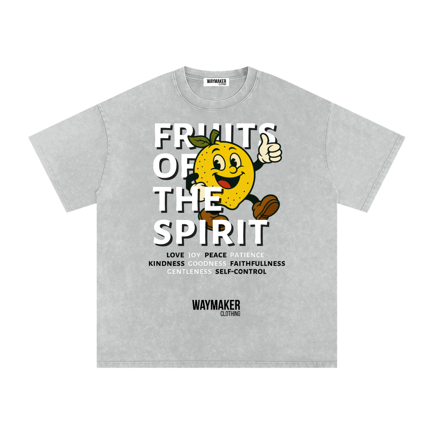 Lemon (Front Print) Fruits Of The Spirit Tee
