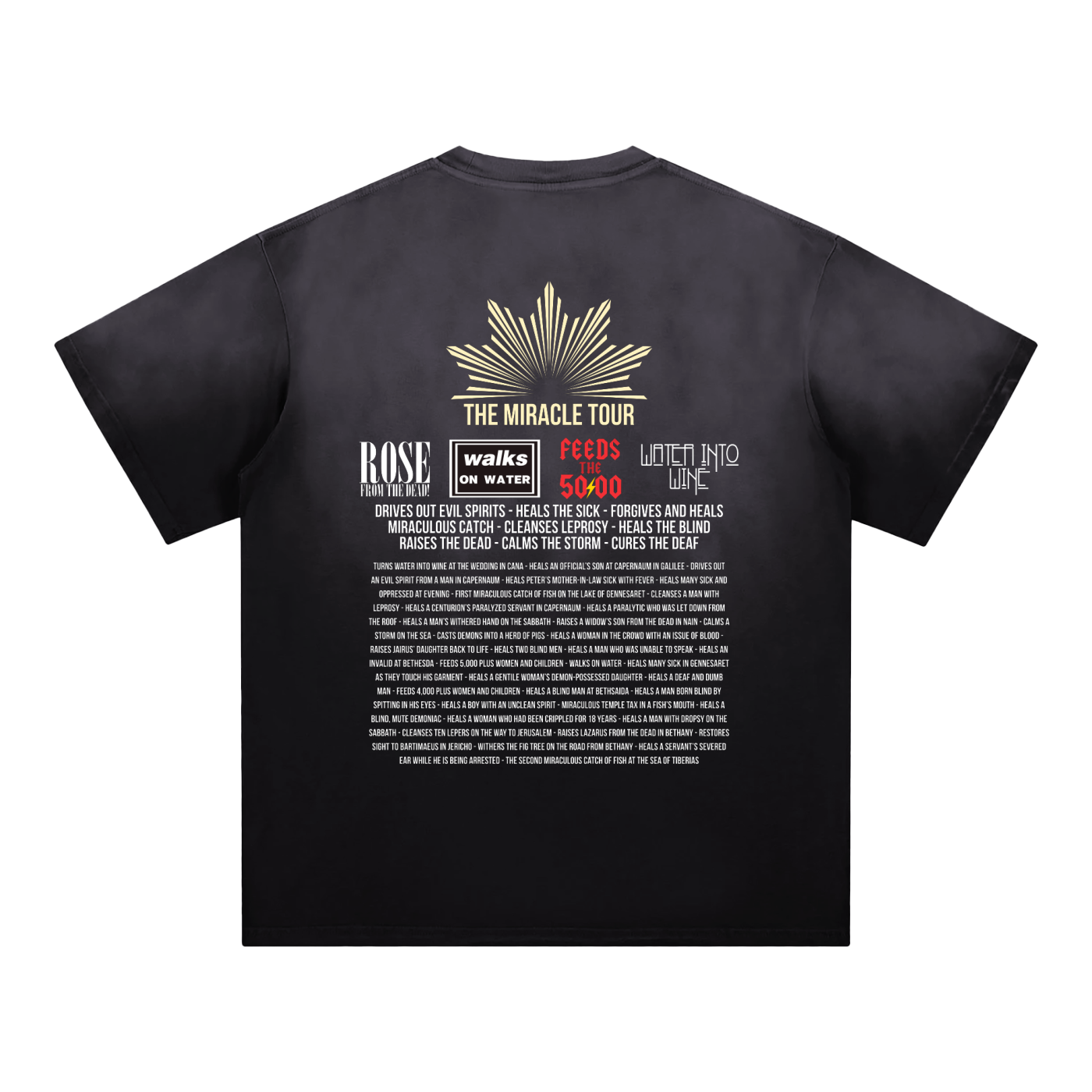 The Miracle Tour Sun T-Shirt