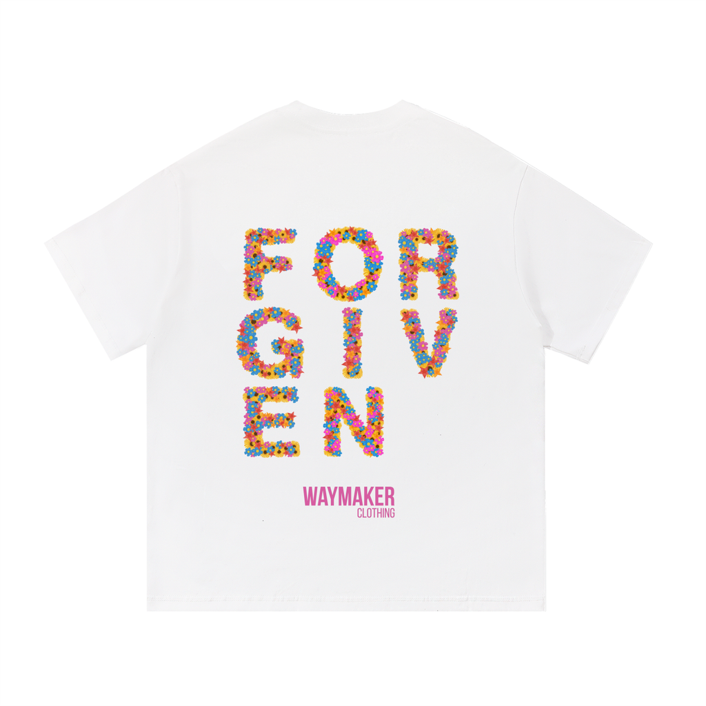 Forgiven Flower Adult T-Shirt